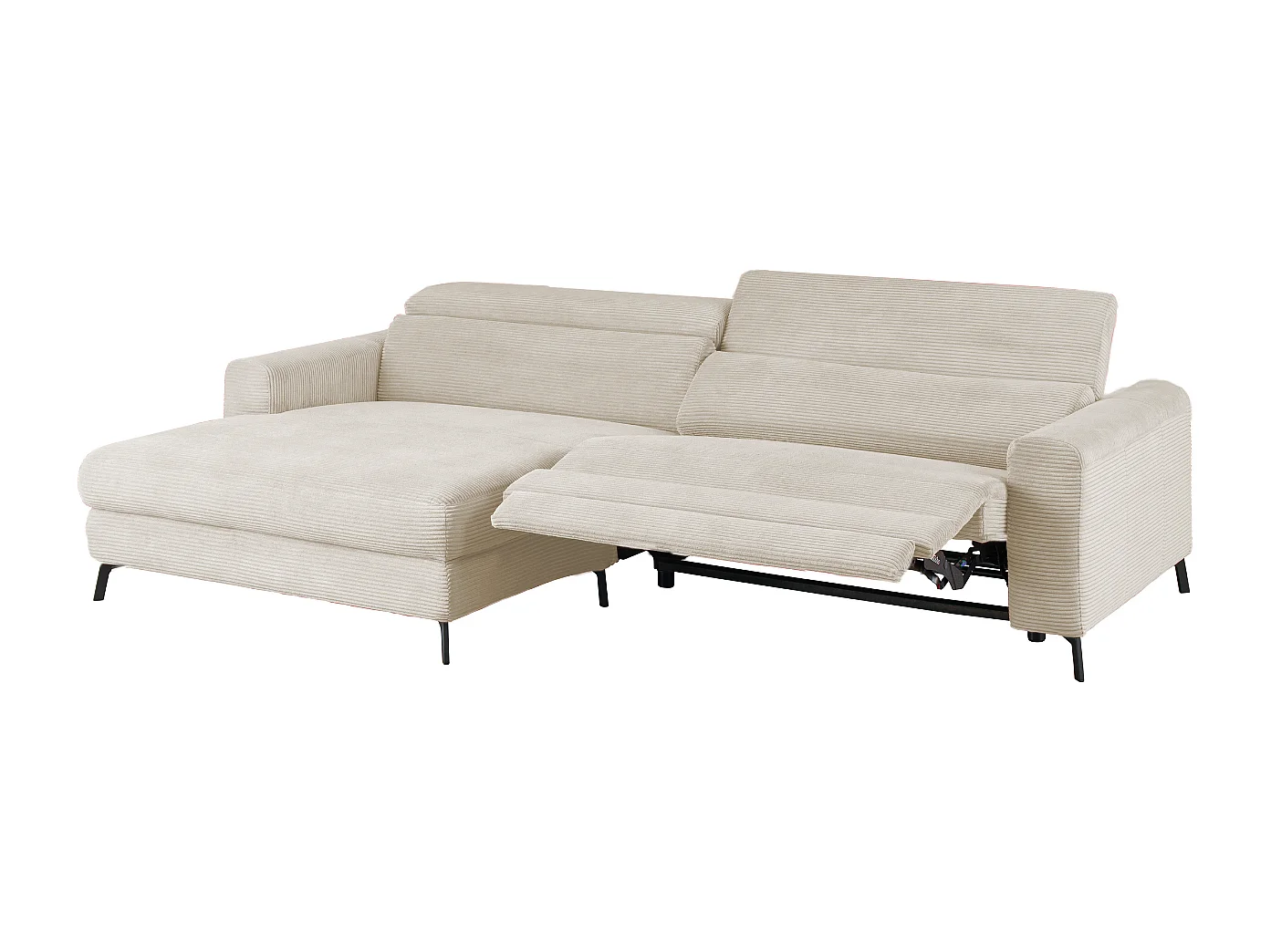 Hoekbank - Crème wit Koord - LAISKA