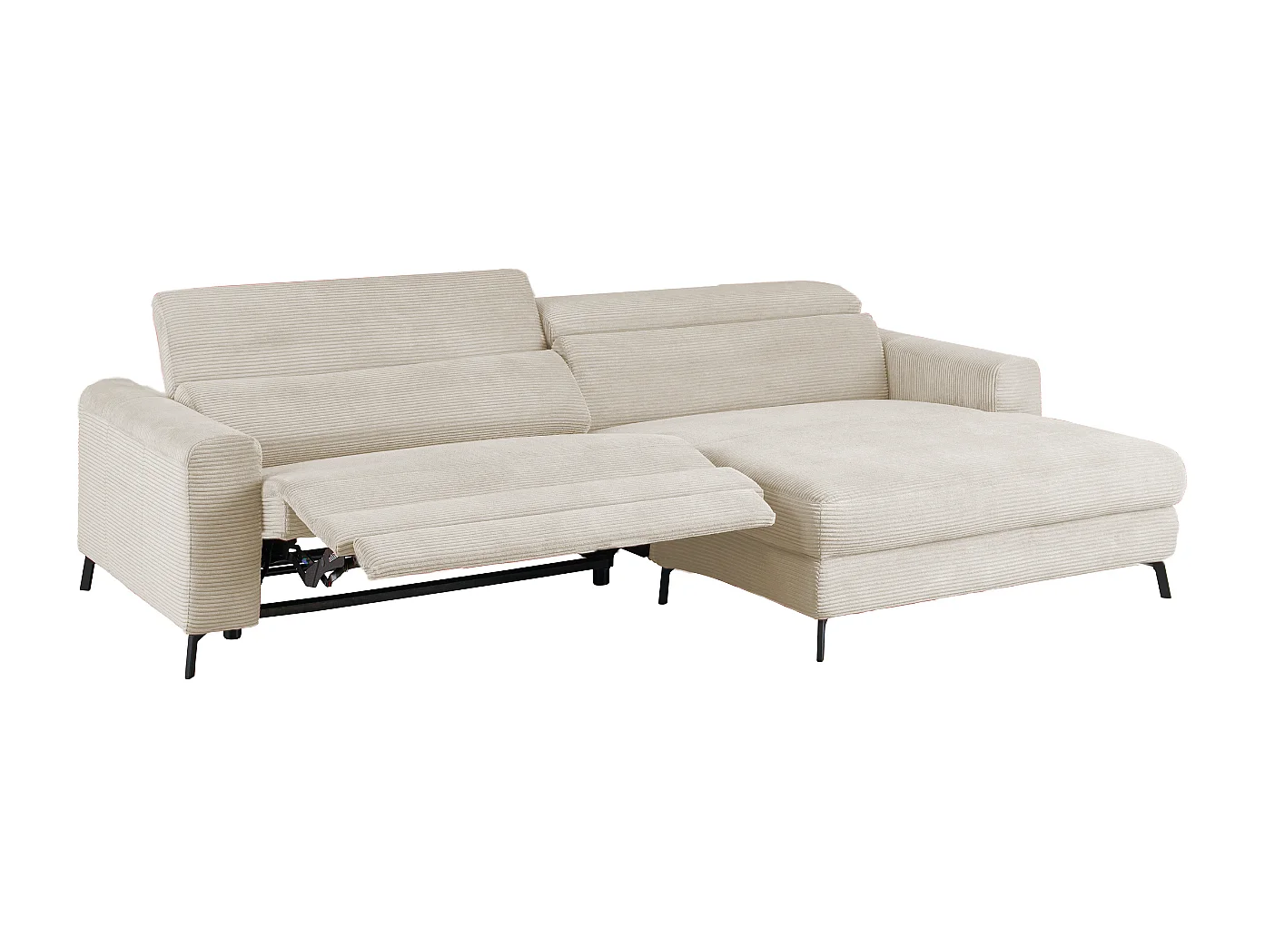 Hoekbank - Crème wit Koord - LAISKA