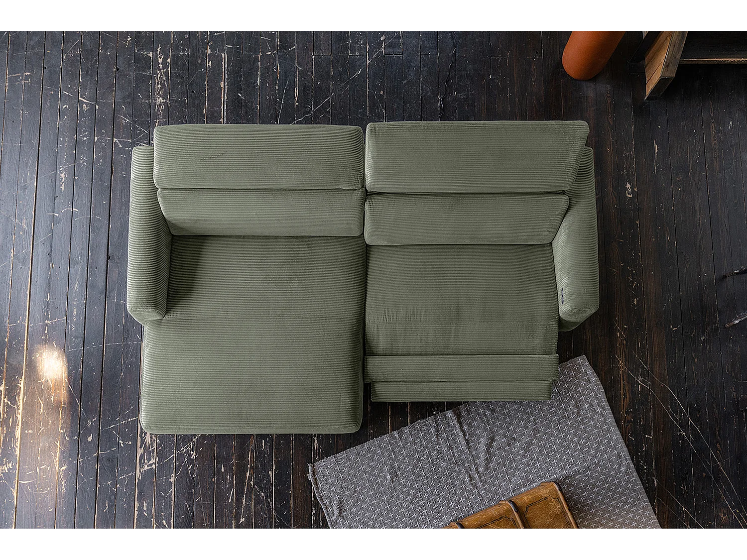 Hoekbank - Groen Koord - LAISKA