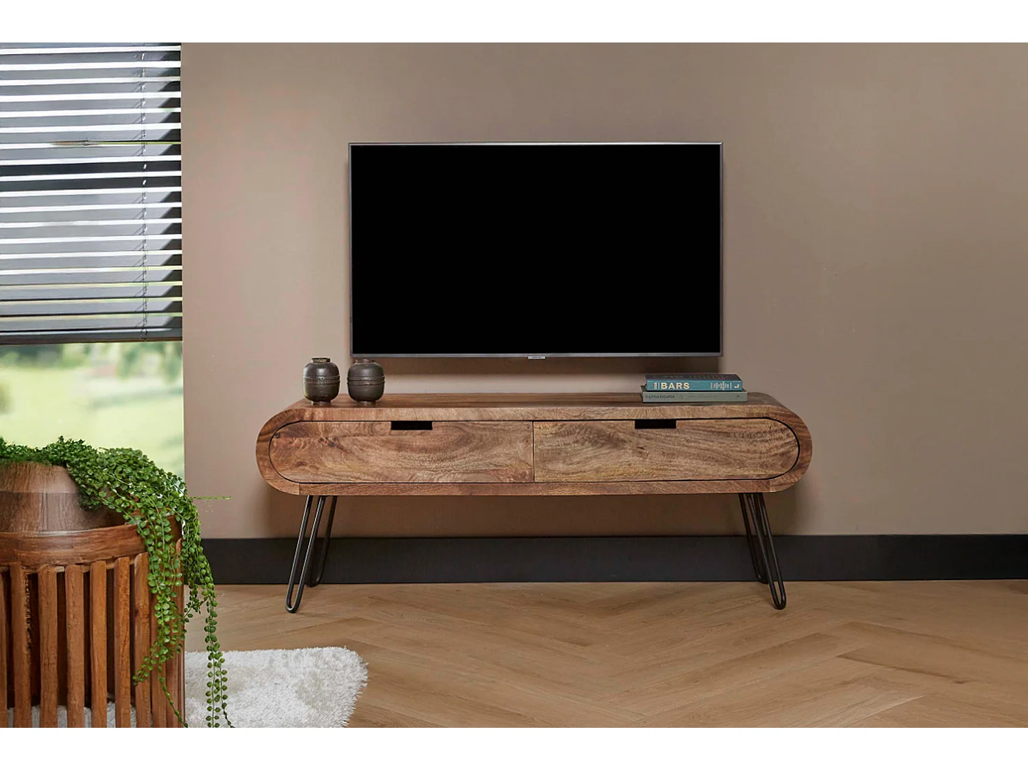 Buffet - marron Bois - EVORA