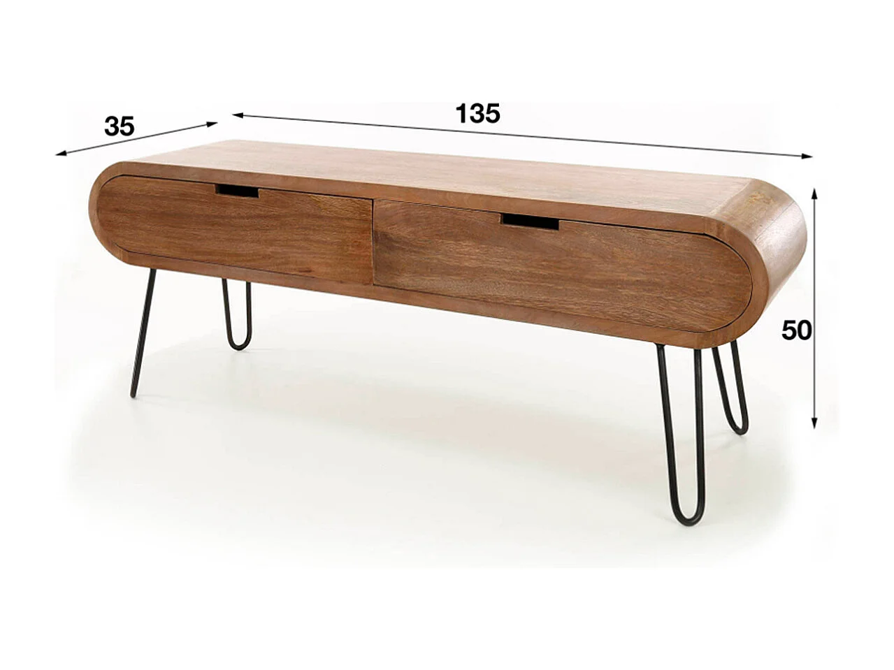 Buffet - marron Bois - EVORA