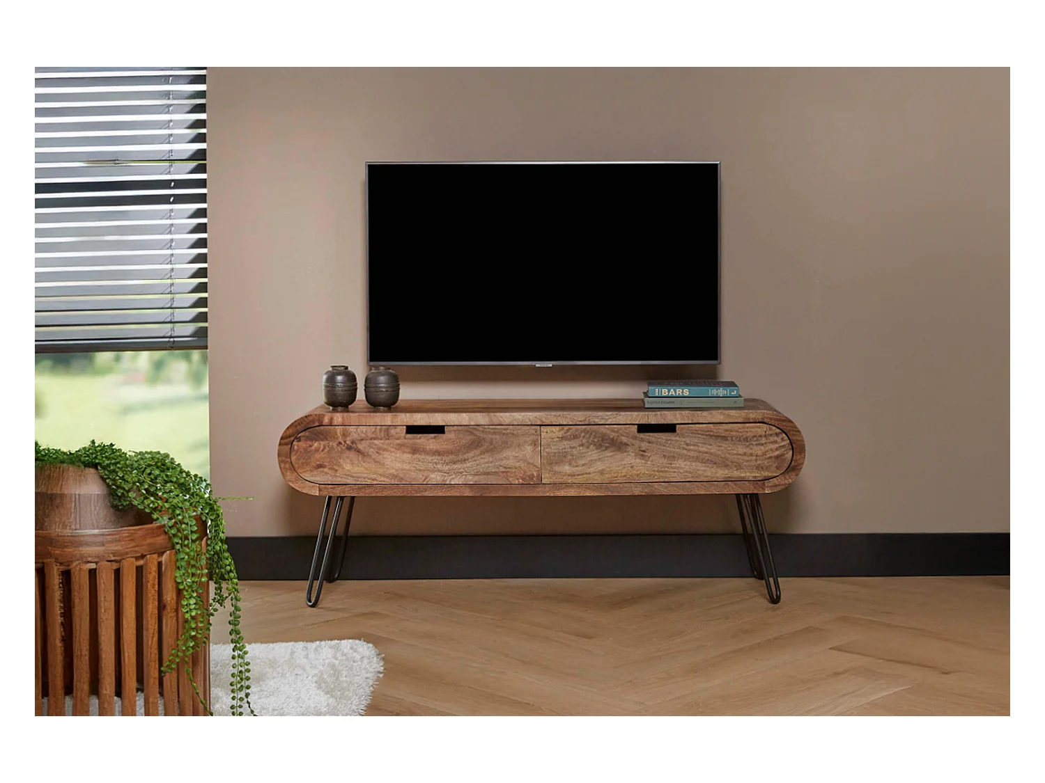 Buffet - marron Bois - EVORA