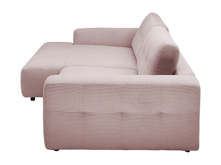 Canapé - Rose Velours côtelé - MIKA