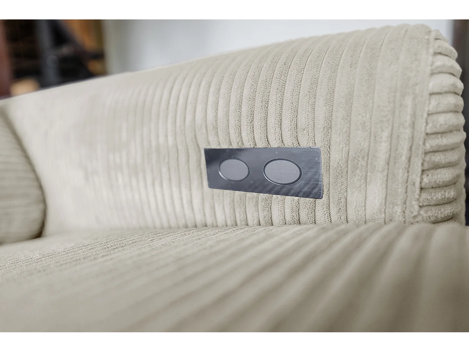 Hoekbank - Crème wit Koord - LAISKA