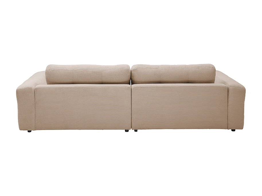 Ecksofa - Taupe Cord - MIKA