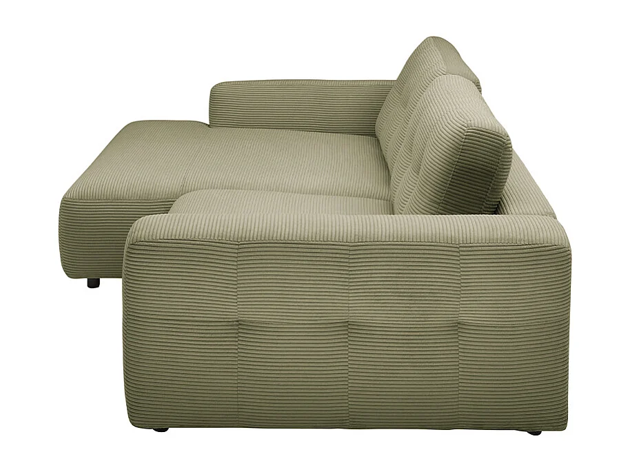 Ecksofa - Grün Cord - MIKA