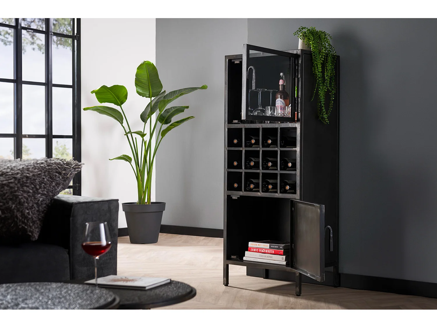 Armoire - Noir métal - CORO