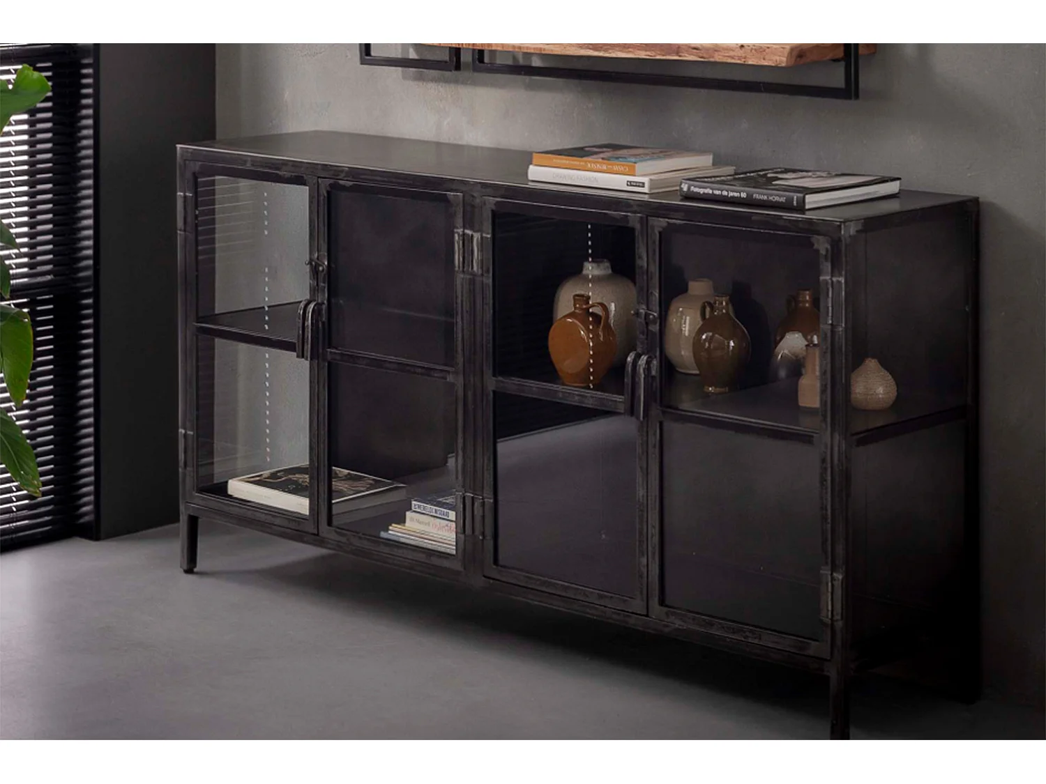 Aparador - Negro metal - BREST