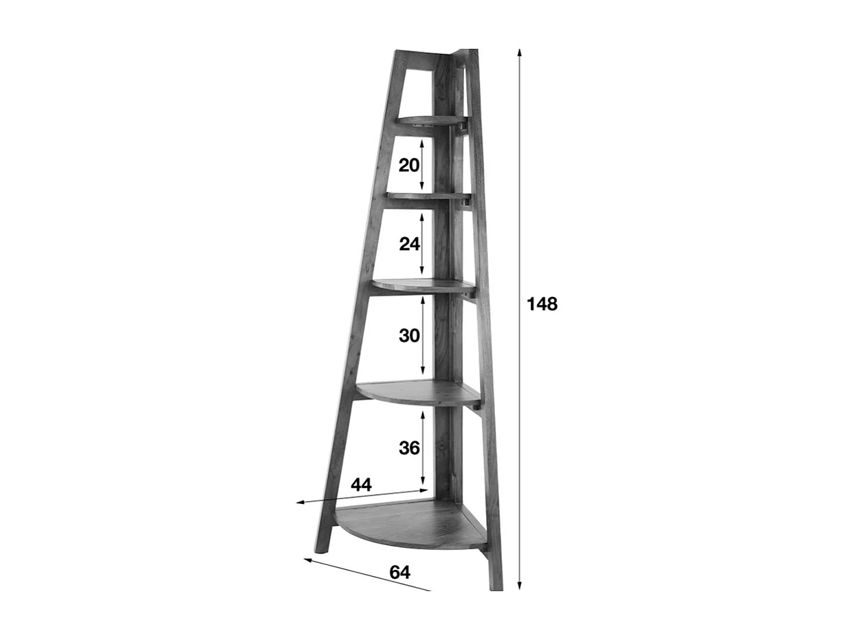 Étagère - marron Bois - TAVIRA