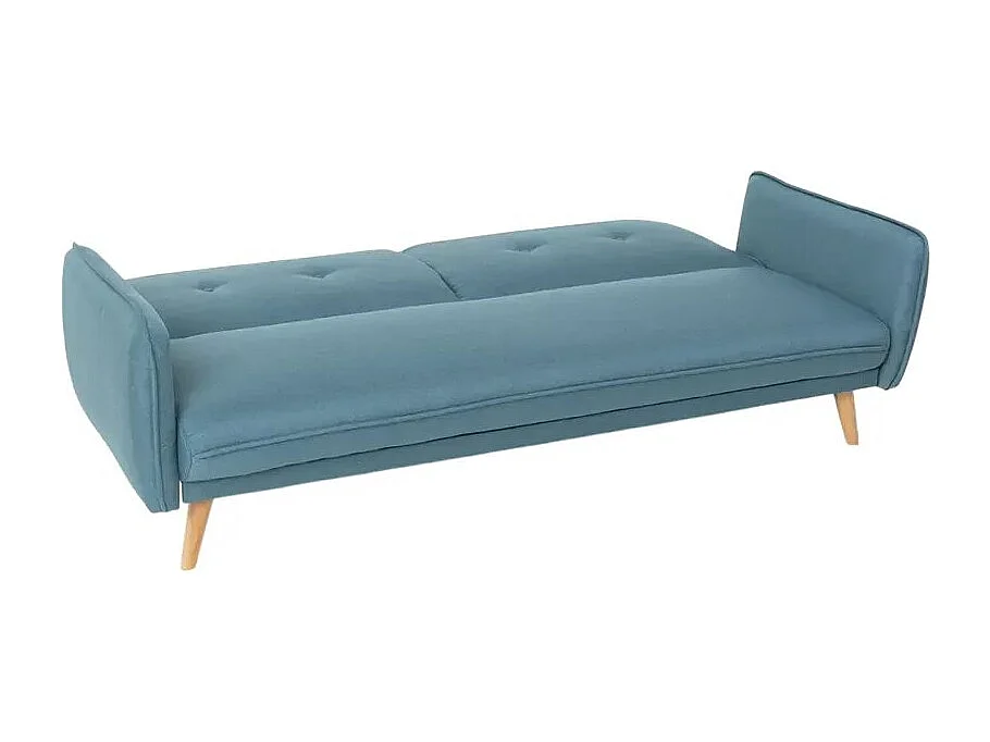 Divano trasformabile 3 posti in stile nordico in tessuto Araucaria