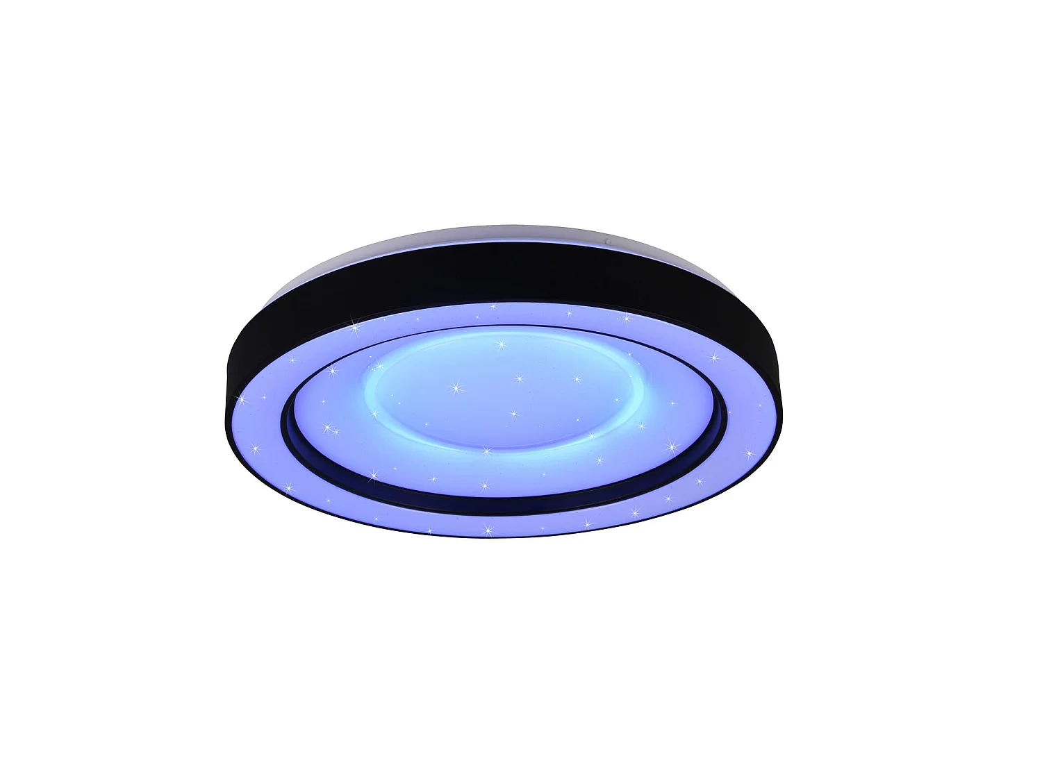 Plafondlamp ARCO - 49x49x8 cm - Zwart