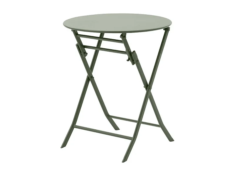 Table ronde pliante Greensboro 2p laurier Hespéride