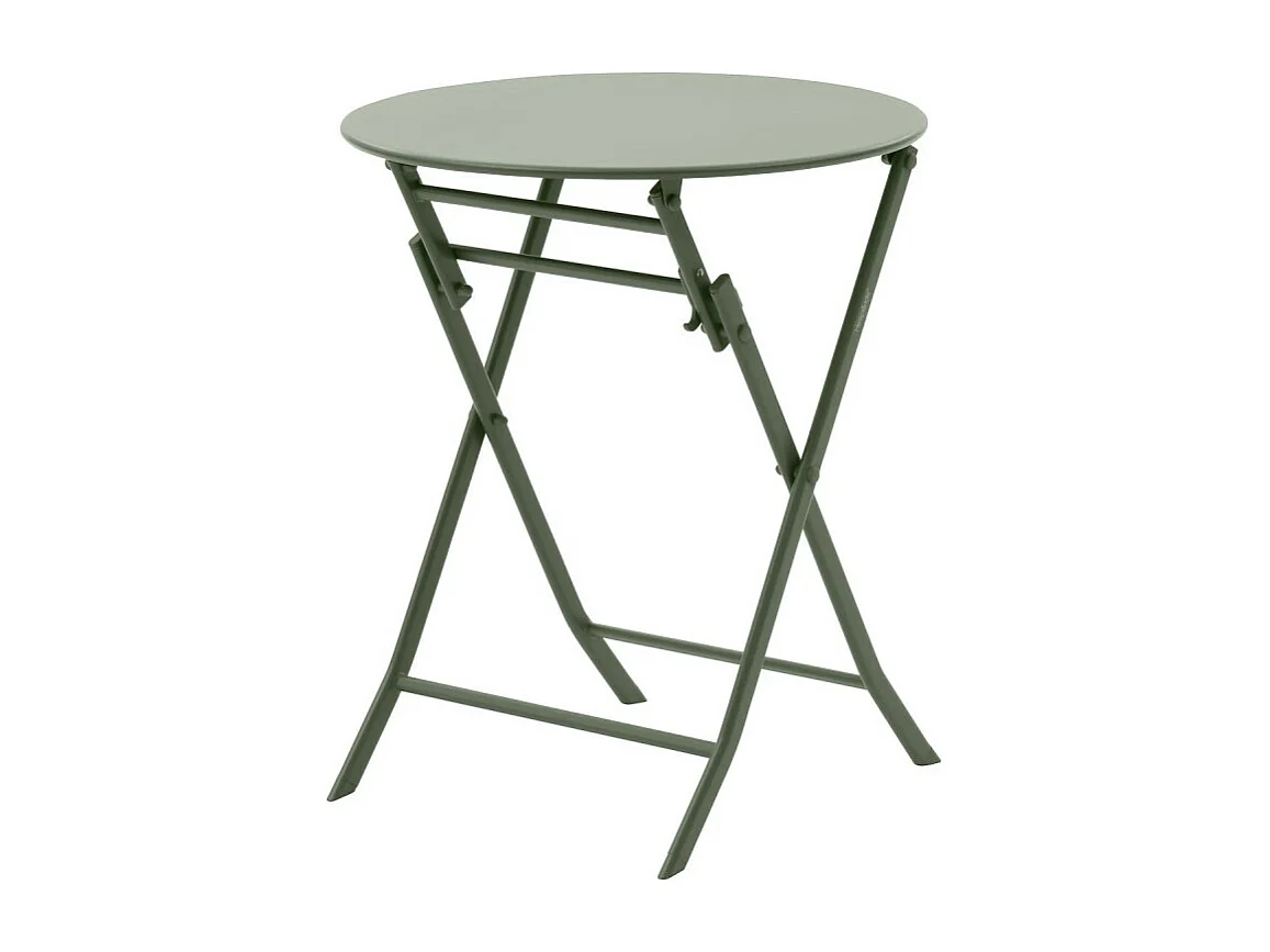Table ronde pliante Greensboro 2p laurier Hespéride