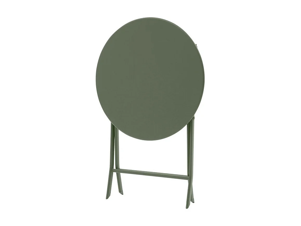 Table ronde pliante Greensboro 2p laurier Hespéride