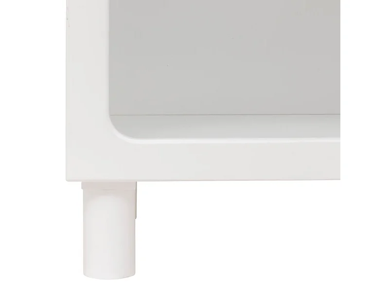 Commode Enfant 3 Niches "Tara" 90cm Blanc