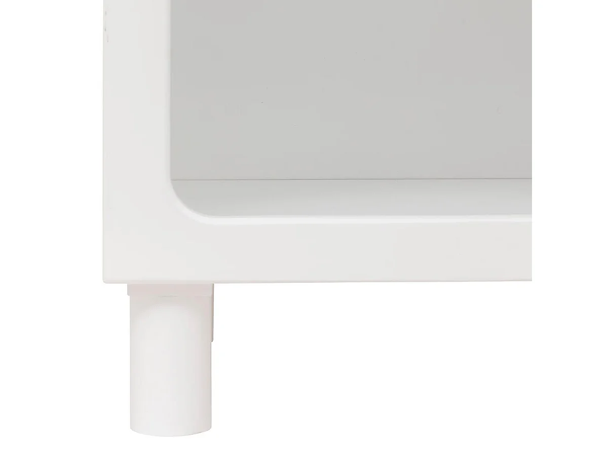 Commode Enfant 3 Niches "Tara" 90cm Blanc