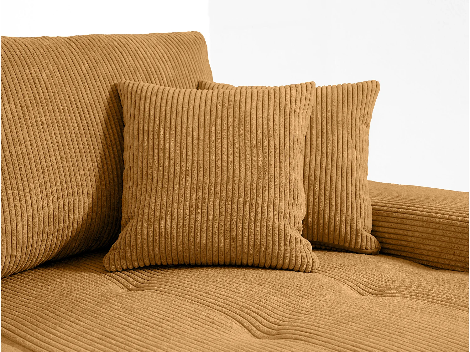 CANAPÉ D'ANGLE avec coffre de rangement Tragel L, marron