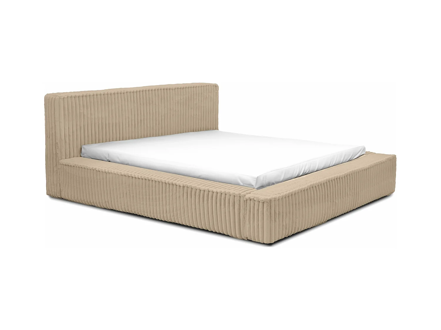 POLSTERBETT Doppelbett Burren 160x200 cm Beige