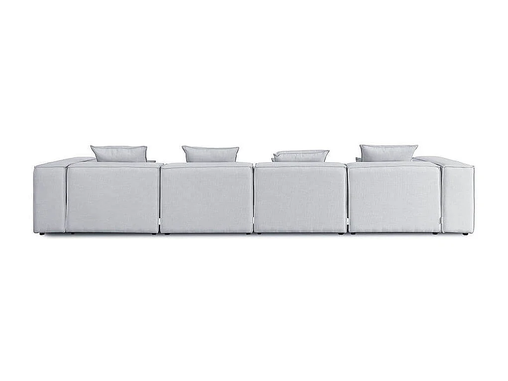 Home Deluxe Canapé VERONA gris clair XXL