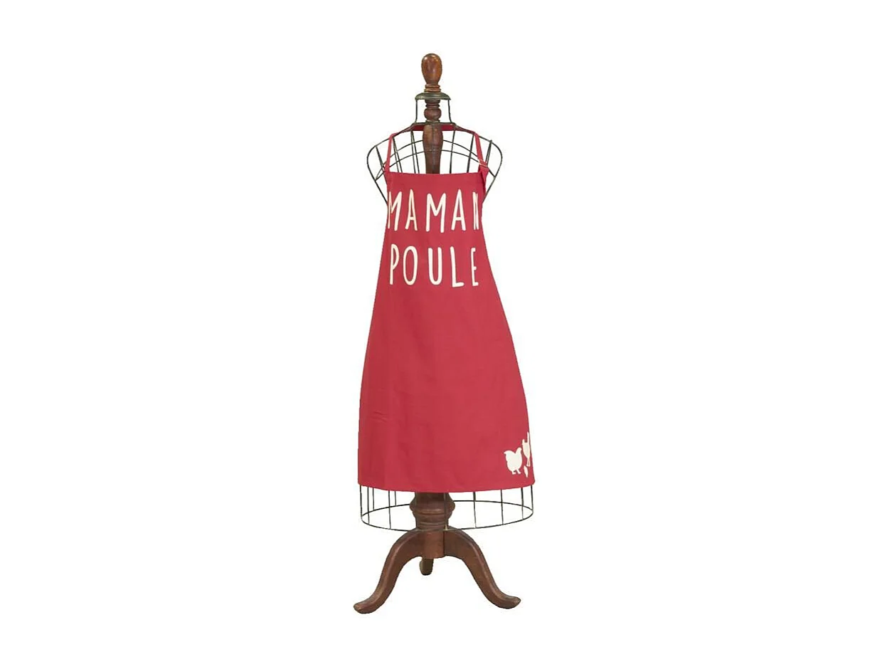 Tablier en coton Famille poule Maman Poule