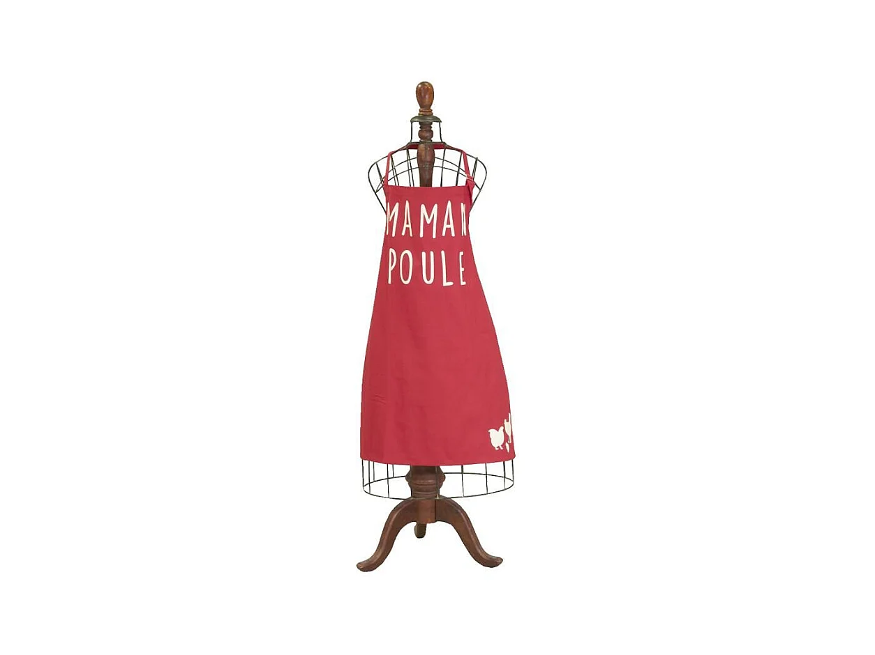 Tablier en coton Famille poule Maman Poule