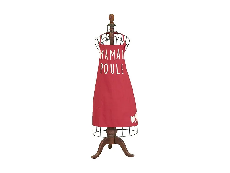 Tablier en coton Famille poule Maman Poule