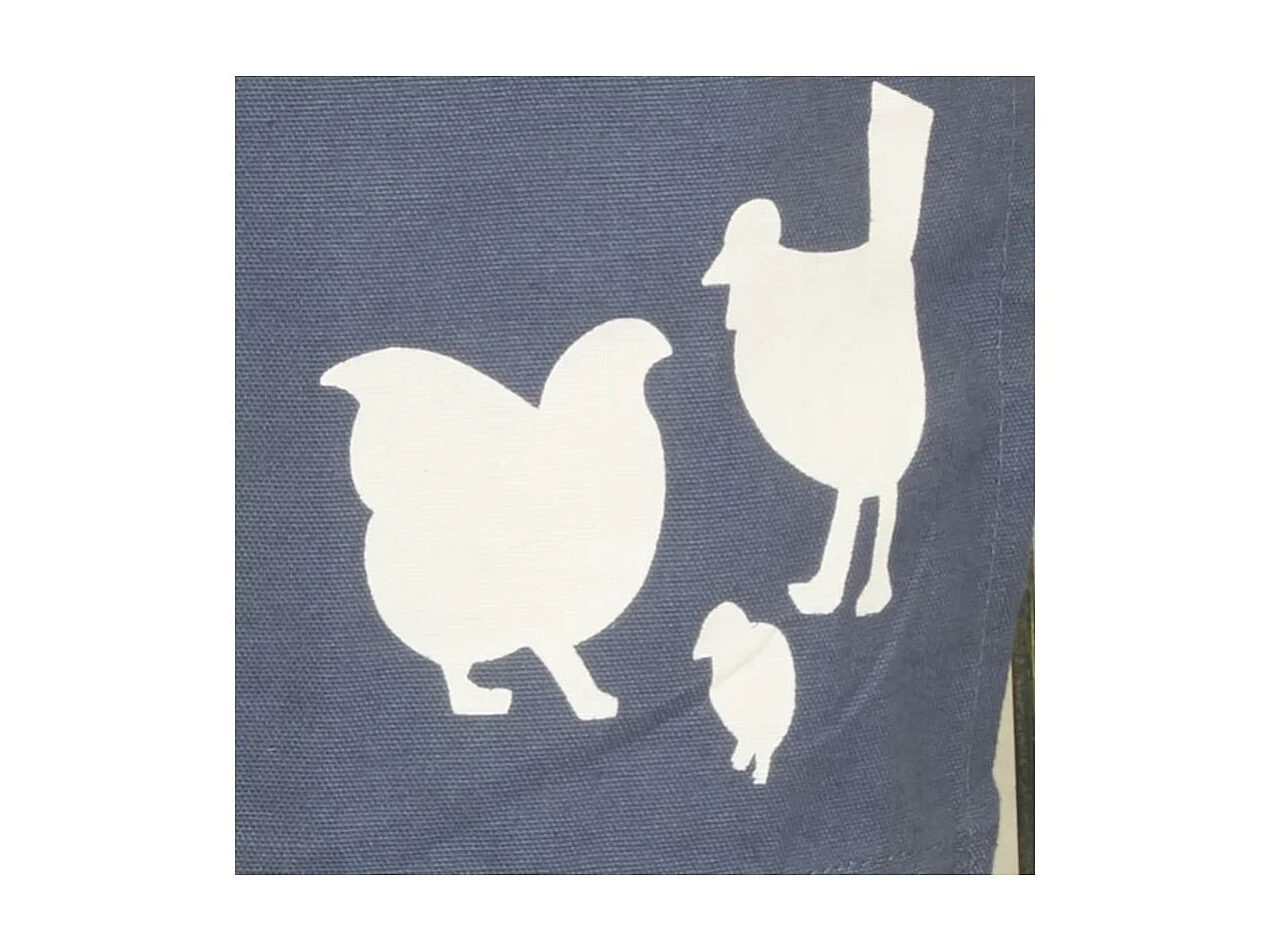 Tablier en coton Famille poule Papa Poule