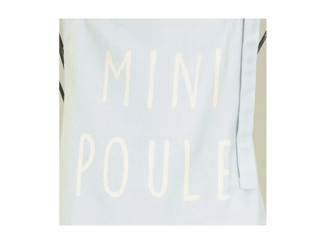Tablier en coton Famille poule Enfant mini poule