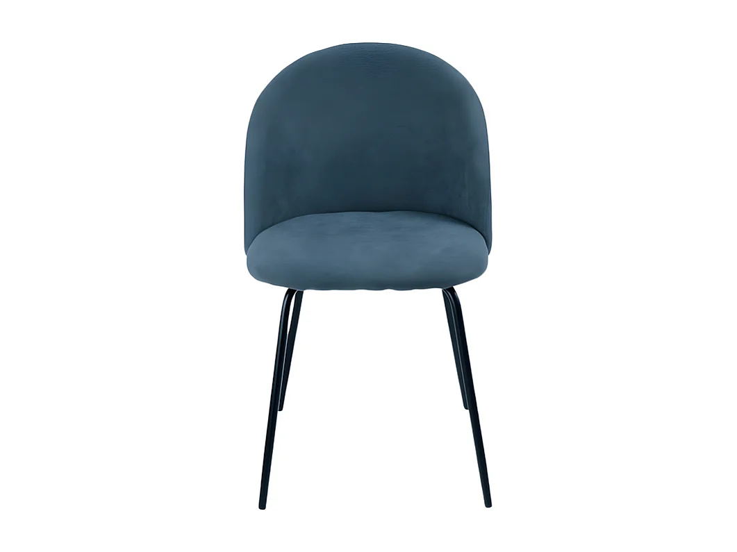 Conjunto de 4 cadeiras em tecido moderno "Príncipe" com estofamento cm 50x52 81h