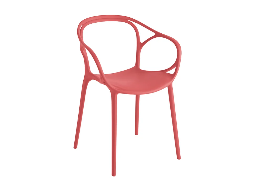 Lot de 2 chaises "Mistral" moderne en polypropylène cm 57x55 80h