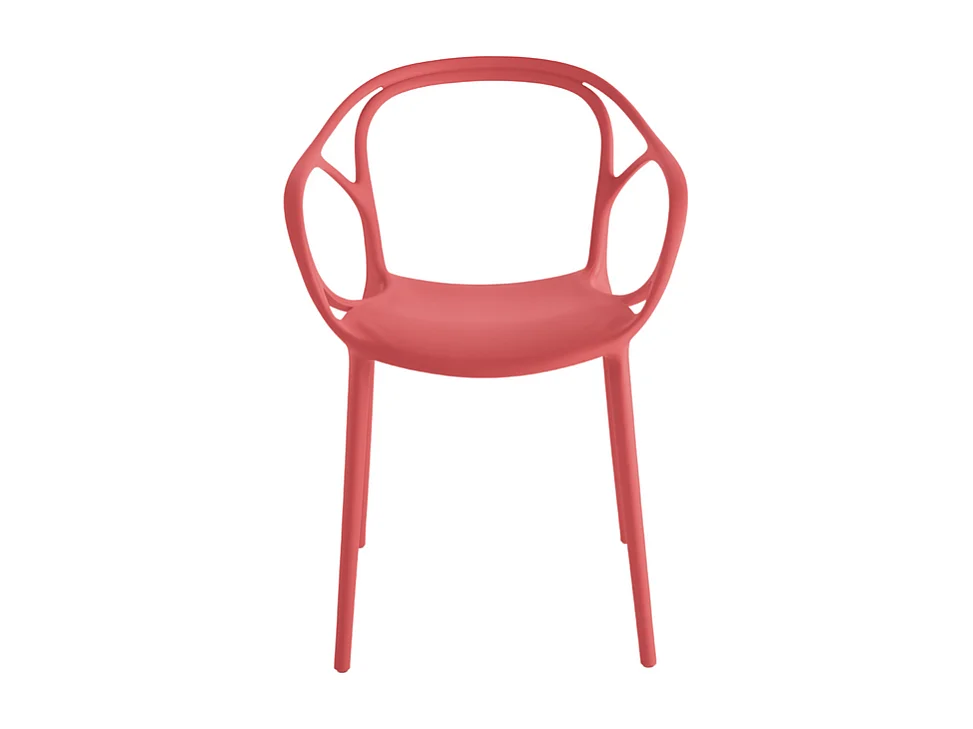 Lot de 2 chaises "Mistral" moderne en polypropylène cm 57x55 80h