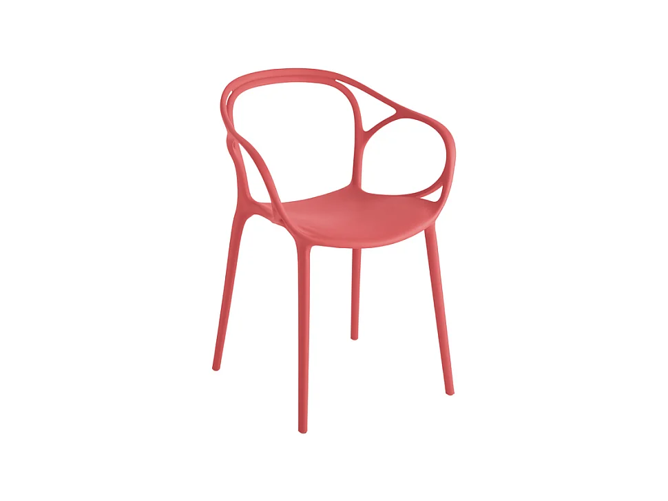 Lot de 2 chaises "Mistral" moderne en polypropylène cm 57x55 80h