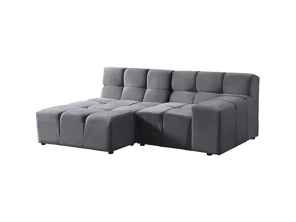 Home Deluxe Canapé modulable ORLENA - L gauche Anthracite