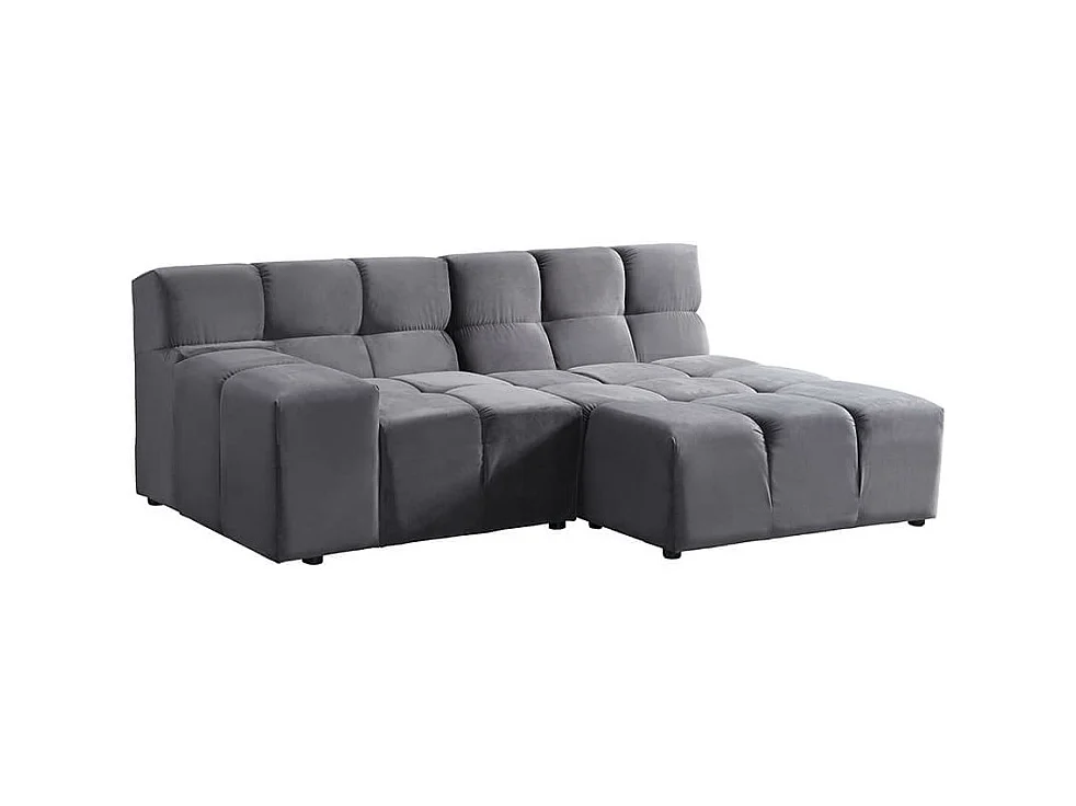 Home Deluxe Canapé modulable ORLENA - L droite Anthracite