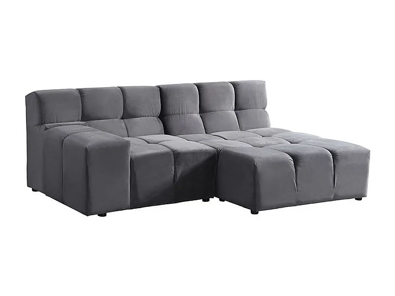 Home Deluxe Canapé modulable ORLENA - L droite Anthracite