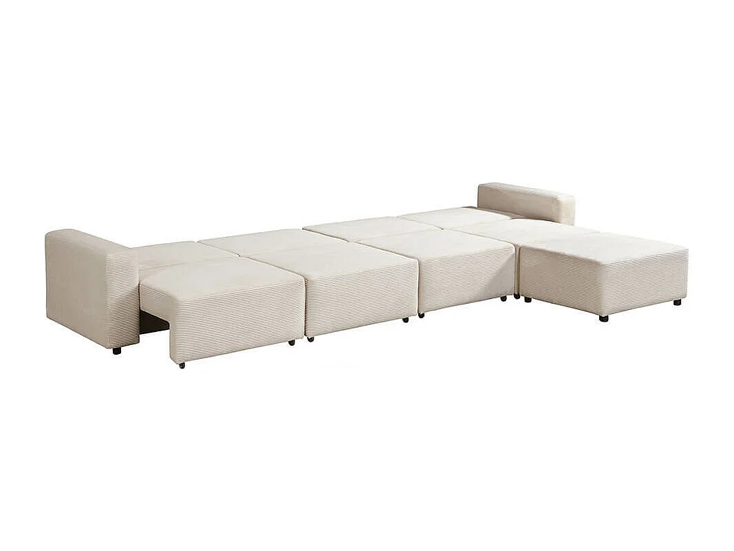 Home Deluxe Canapé-lit modulable VINA XL, Beige
