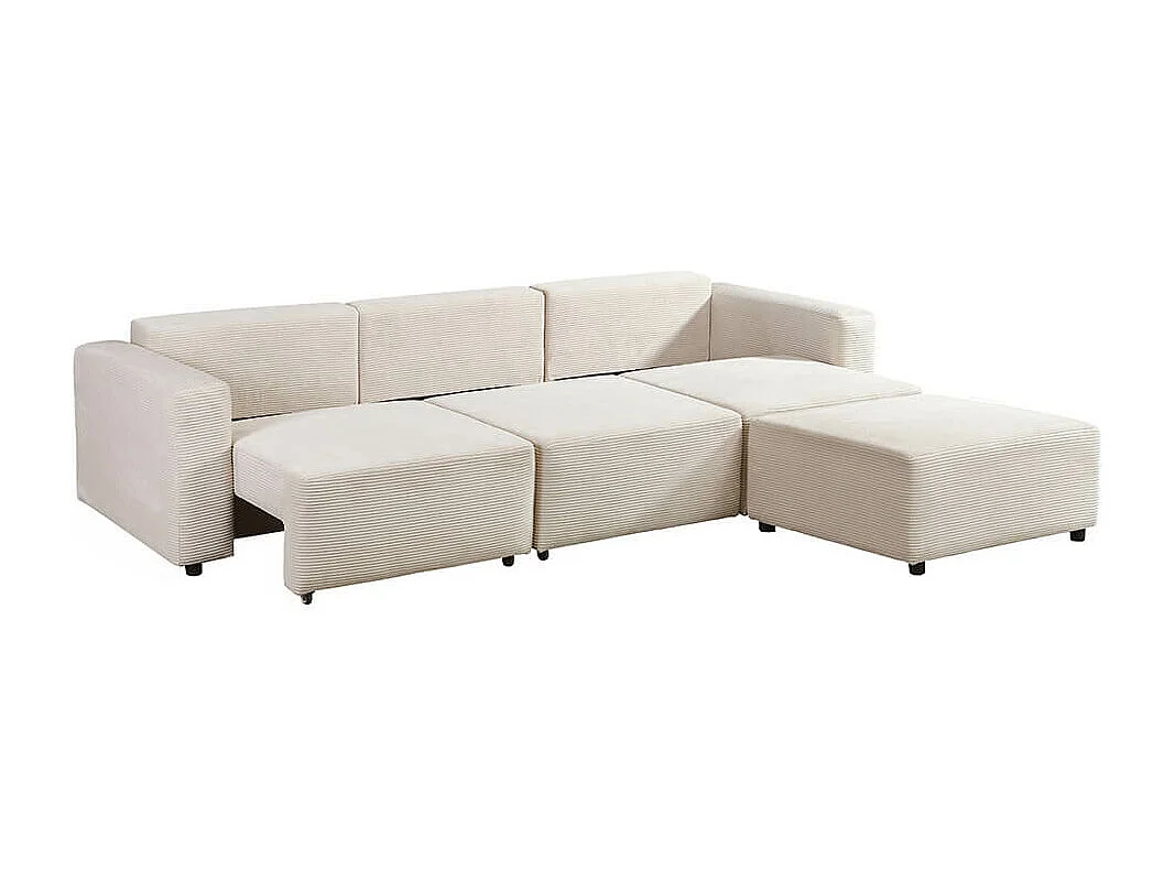 Home Deluxe Canapé-lit modulable VINA L, beige