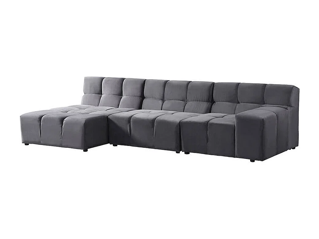 Home Deluxe Canapé modulable ORLENA - XL - Gauche Anthracite