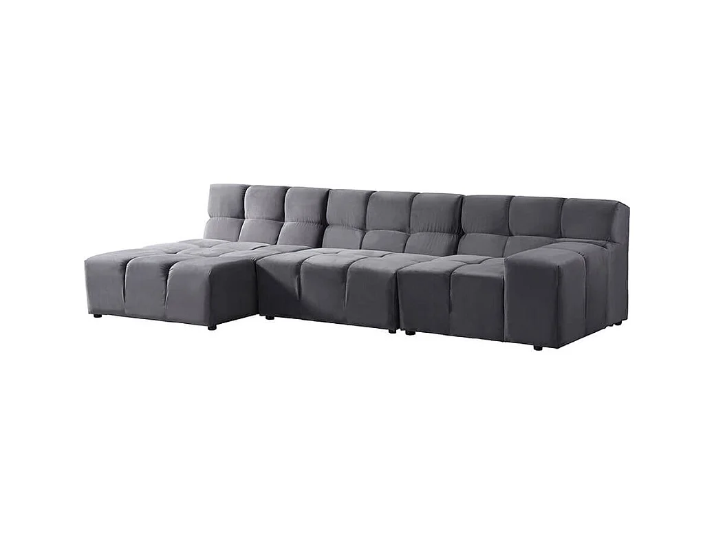 Home Deluxe Canapé modulable ORLENA - XL - Gauche Anthracite