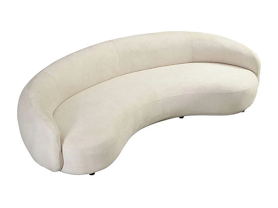 Home Deluxe - Canapé CASARA 258 x 128 x 72 cm - Tissu Beige