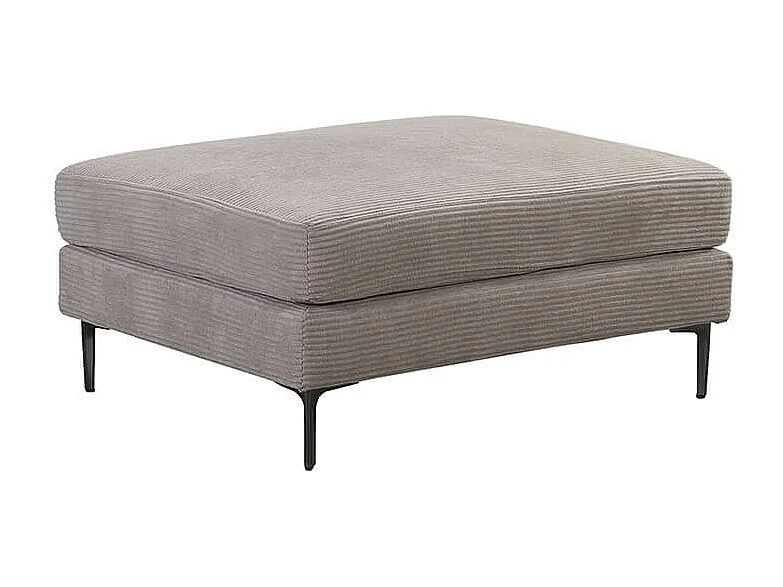 Home Deluxe Canapé BELLANO Beige M 238 x 188 x 94 cm - Ottomane : Gauche