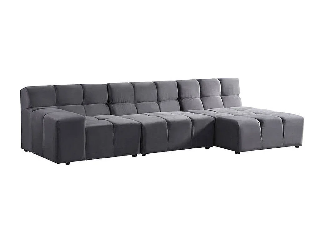 Home Deluxe Canapé modulable ORLENA - XL droite Anthracite