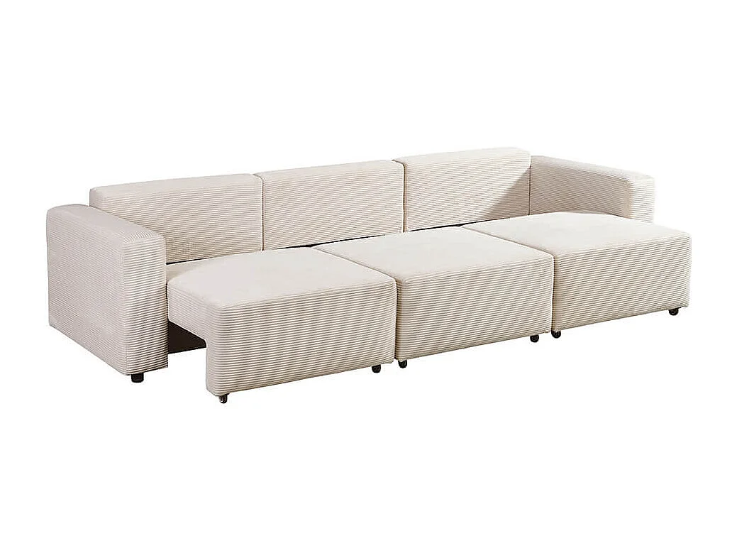 Home Deluxe Canapé-lit modulable VINA M, beige