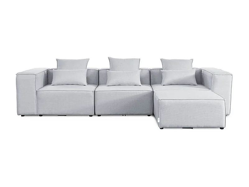 Home Deluxe Canapé VERONA gris clair L