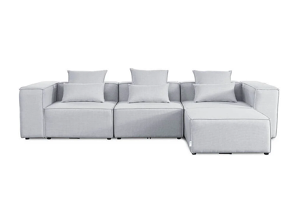 Home Deluxe Canapé VERONA gris clair L