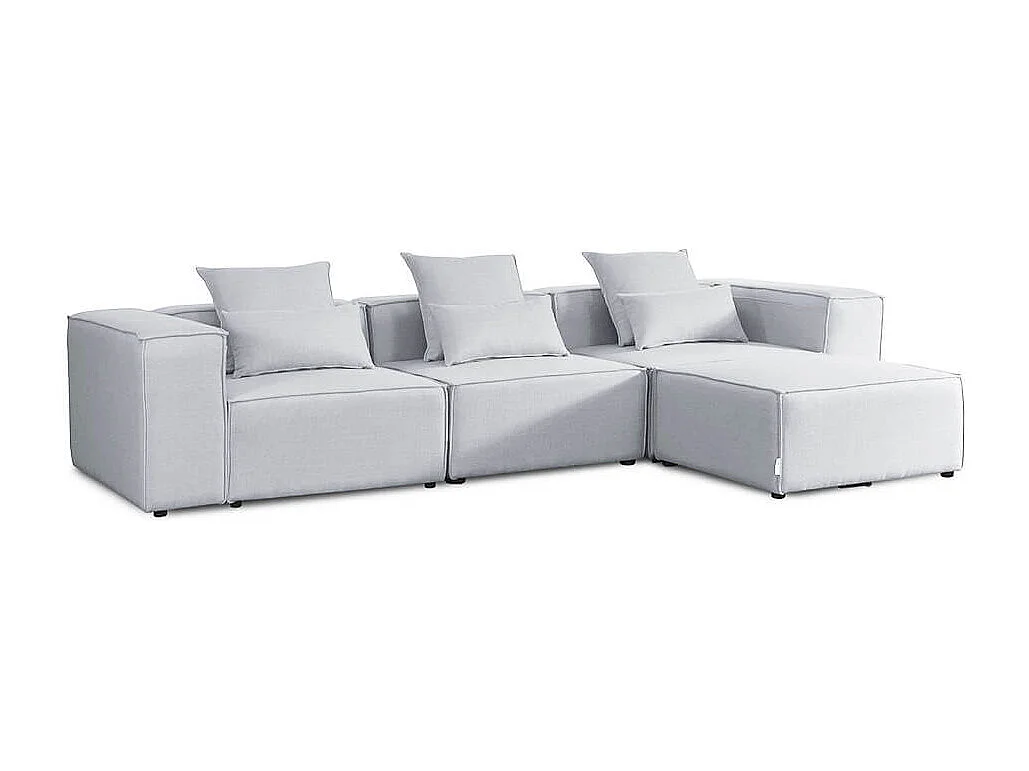 Home Deluxe Canapé VERONA gris clair L