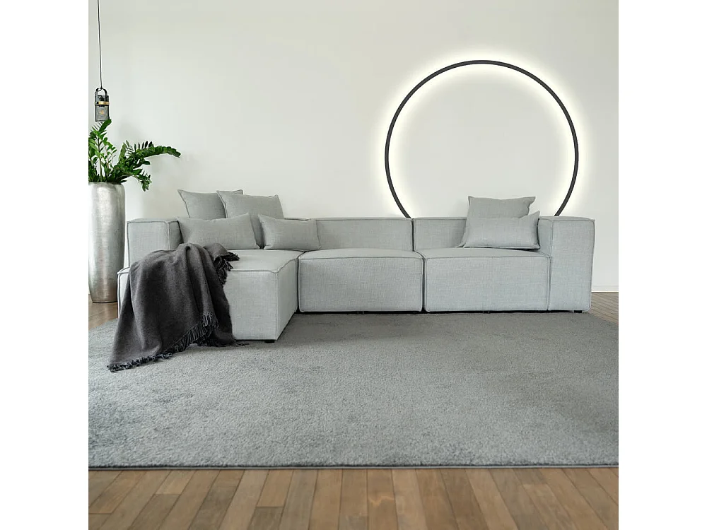 Home Deluxe Canapé VERONA gris clair L