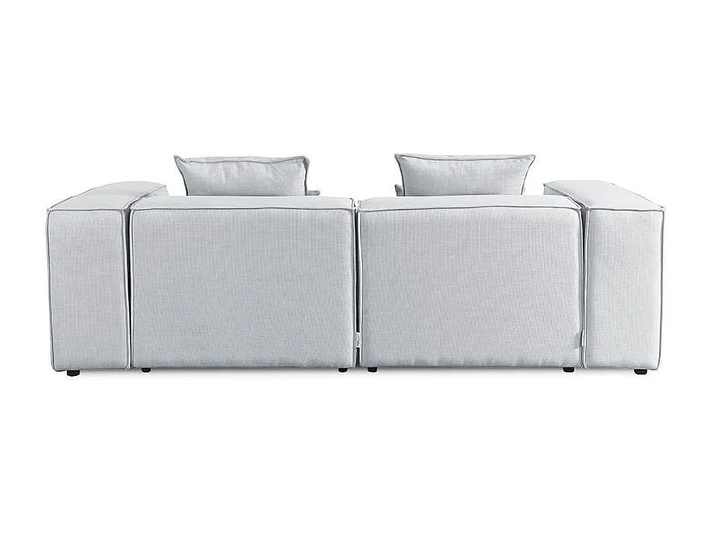 Home Deluxe Canapé VERONA gris clair S