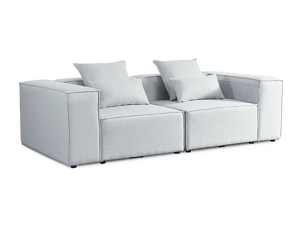 Home Deluxe Canapé VERONA gris clair S
