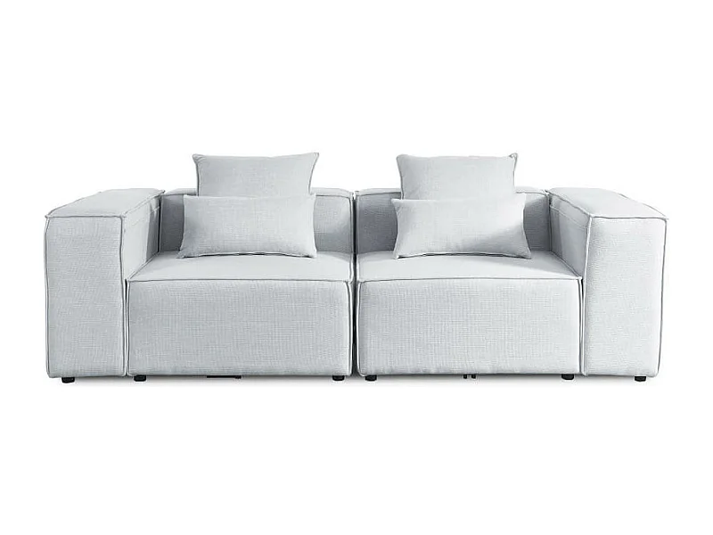 Home Deluxe Canapé VERONA gris clair S